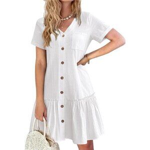Cotton Linen Summer Dresses for Sale up to 90% Off: Poshmark